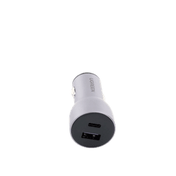 Cargador de Auto 42.5W | Puerto USB-A y USB-C | Carga Rápida | Compatible con Vehículos de 12 y 24 VCD | PD3.0 + QC3.0 | Chip Inteligente | Diseño Compacto  Mayor Eficiencia Energética | Caja de Aluminio.