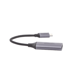 Cable Adaptador USB C a HDMI 4K@60Hz / Convertidor Thunderbolt 3 / Caja de Aluminio / HDMI V2.0 / 3D / Longitud del cable 10cm