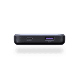 Power bank Ultradelgado  10000mAh / 20W Máximo / Puerto USB-C PD3.0 PPS / Puerto USB-A 22.5W / Batería Polímero de Litio / Pantalla Digital / Carga Rápida 3 Horas / Protocolos Múltiples / Protección