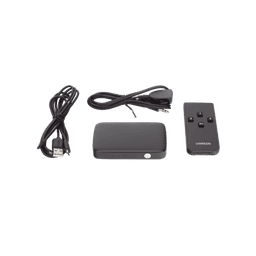 Conmutador HDMI (Switch) 4K@30Hz | 3 Entradas a 1 Salida | 3D | Transmisión Estable | Incluye Control Remoto | Receptor de Infrarrojos | Indicador LED | Chip Inteligente | Incluye Cable Micro USB para Alimentación.