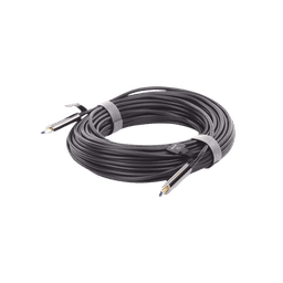 Cable HDMI de 20 Metros por Fibra Óptica 8K@60Hz / Fibra de 4 núcleos + Cobre estañado de 7 núcleos / Compatible con HDMI 2.1 / Alta velocidad 18 Gbps / 3D / HDR / Caja de Aleacion Zinc / Premium