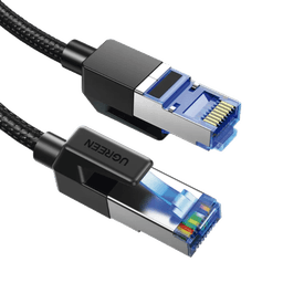 Cable Ethernet Cat8 CLASSⅠF/FTP Redondo con Malla de Nylon 1 Metro