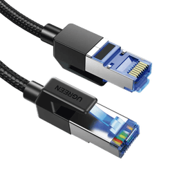 Cable Ethernet Cat8 CLASSⅠF/FTP Redondo con Malla de Nylon 2 Metros