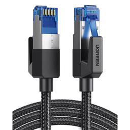 Cable Ethernet Cat8 CLASSⅠF/FTP Redondo con Malla de Nylon 2 Metros