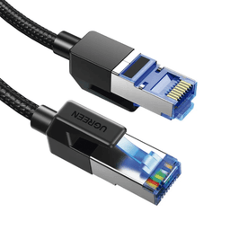 Cable Ethernet Cat8 CLASSⅠF/FTP Redondo con Malla de Nylon 5 Metros