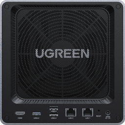 NASync DXP4800 | SO UGOS Pro |  Intel N100 12th Gen Intel® Quad Core™ | 4-Bahias (SATA) hasta 96TB | 2* M.2 SSD hasta 16TB| 8GB DDR5 (Exp. a 16GB) | 2.5Gb Dual Ethernet | HDMI 4K | 2* USB2.0 | 1*USB 3.2Gen | 1* USB 3.2Gen2 | 1*USB-C 3.2Gen2 | SD