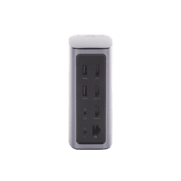 HUB USB-C (Docking Revodok Pro) 12 en 1 | 2 USB-A 3.0 | 1 USB-C PD Carga 100W | 1 USB-A 3.1 | 1 USB-C 3.1 | HDMI 4K | HDMI 8K Ultra HD | Display Port 4K | RJ45 (Gigabit) | Lector Tarjeta SD + Micro SD (TF) | Jack Audio 3.5mm.