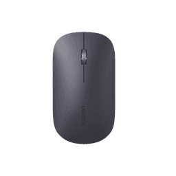 Mouse inalámbrico 2.4 GHz | Ultra Delgado y Silencioso | DPI 1000/1600/2000/4000 (Ajustable)  | Alcance 10m | Scroll de Aluminio | Adaptable a diferentes superficies | Diseño suave al tacto | Contiene Receptor USB | Color Negro.