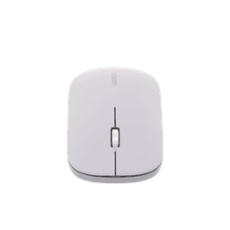 Mouse inalámbrico 2.4 GHz | Ultra Delgado y Silencioso | DPI 1000/1600/2000/4000 (Ajustable) | Alcance 10m | Scroll de Aluminio | Adaptable a diferentes superficies | Diseño suave al tacto | Contiene Receptor USB | Color Gris.