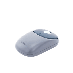 Mouse Inalámbrico FUN | Recargable| 2.4G & Bluetooth | 4 Niveles de DPI | Silencioso | Ergonómico | 5 Botones | Compatible con Windows, macOS 10.5, Android iOS Linux y Chrome OS | Color Azul.