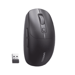 Mouse Gaming Inalámbrico| 5000 DPI | 5 Niveles de DPI  |6 Botones | Recargable | Tri-Modo USB/BT/2,4 GHz | Diseño Ergonómico | Alta Capacidad de Batería | Luz Led | Compatible con Windows macOS Android iOS Linux.