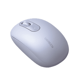 Mouse Inalámbrico 2.4G 800/1200/1600/2400 DPI | Función de 3 botones | Alcance 10m | Silencioso |  Ergonómico | Anti-caída y Anti-interferencias | Batería Alcalina AA incluida  | Color Dusty Blue.