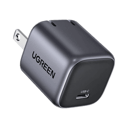 Cargador Mini de 30W serie Nexode | 1 USB-C de Carga Rápida | Tecnología GaN II | Power Delivery 3.0 | Quick Charge 4.0 | Carga Inteligente | Múltiple Protección | Mayor Eficiencia Energética | Tamaño Compacto.