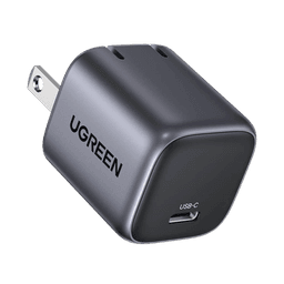 Cargador Mini de 20W serie Nexode | 1 USB-C de Carga Rápida | Tecnología GaN II | Power Delivery 3.0 | Quick Charge 4.0 | Carga Inteligente | Múltiple Protección  | Mayor Eficiencia Energética | Tamaño Compacto .