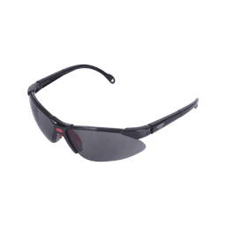 Lentes de seguridad modelo "Orión" negro, armazón de plástico.