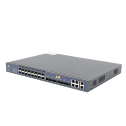 OLT de 16 puertos EPON con 12 puertos Uplink (4 puertos Gigabit Ethernet + 4 puertos SFP + 4 puertos SFP+) , hasta 1,024 ONUS