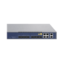 OLT de 4 puertos EPON con 8 puertos Uplink (4 puertos Gigabit Ethernet + 4 puertos Gigabit Ethernet SFP) , hasta 256 ONUS,