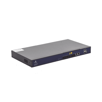 OLT de 4 puertos GPON con 4 puertos Uplink (2 puertos Gigabit Ethernet + 2 puertos Gigabit Ethernet SFP) , hasta 512 ONUS,