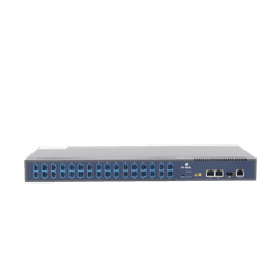 OLT de 1 GPON puerto con Splitter de 1 a 32 SC/UPC Incluido  + 3 puertos Uplink (2 puertos Gigabit Ethernet + 1 puerto SFP/SFP+) , hasta 128 ONUS