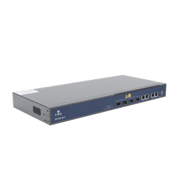 OLT de 2 puertos GPON + 4 puertos Uplink (2 puertos Gigabit Ethernet + 2 puerto SFP/SFP+) , hasta 256 ONUS