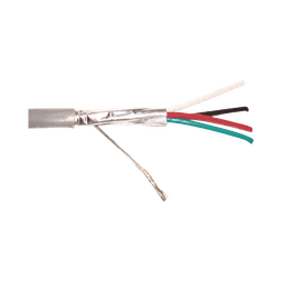 Cable 4 x 16 AWG / Blindado / 305 Metros / Riser / UL / Color Gris / Hecho en México