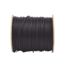 Cable Coaxial RG6, 305 metros RG6, Malla 96%, Hecho en México / Intemperie