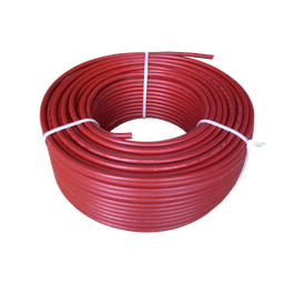 Bobina de 100 metros / Cable fotovoltaico / Rojo / Recubrimiento XLPE / 4mm² / 12 AWG / Hasta 1,800 Vcc