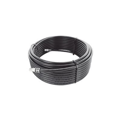 Jumper coaxial / Tipo RG58 / Color negro / Conectores BNC RFB11062ST /  29 Metros