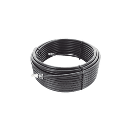 Jumper coaxial / Tipo RG58 / Color negro / Conectores BNC RFB11062ST /  29 Metros