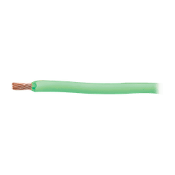 (SLY303) Cable 8 awg  color verde,Conductor de cobre suave cableado. Aislamiento de PVC, autoextinguible. (Venta por Metro)