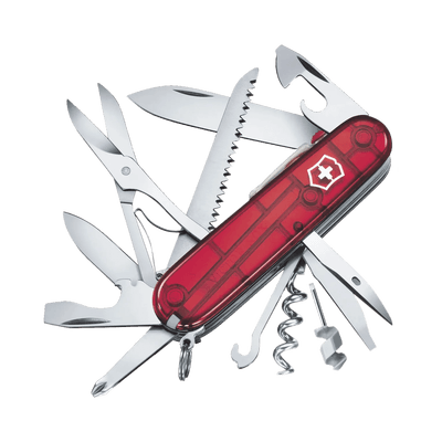 Navaja Victorinox de Bolsillo Mediana Huntsman Lite de 21 Funciones con Luz LED