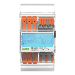 Medidor de Energía MID25, Conexión Directa 65A, 3x230/400V 50Hz, Modbus y M-Bus, 2 Interfaces S0, APS Gabinete