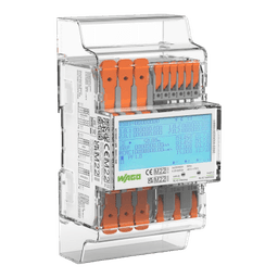 Medidor de Energía MID25, Conexión Directa 65A, 3x230/400V 50Hz, Modbus y M-Bus, 2 Interfaces S0, APS Gabinete