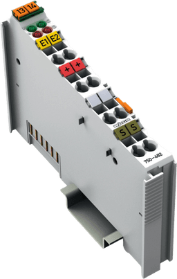 Módulo de Entrada Analógica / 2 Canales 4-20mA HART / Aislamiento Galvánico 500V / Protocolo HART / Protección Sobrecarga / Filtro Parametrizable / IP20