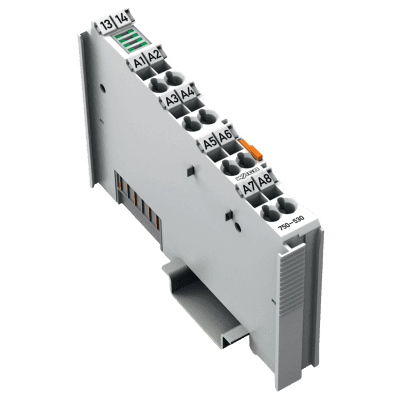 Módulo de Salida Digital / 8 Canales / 24 V DC / 0,5 A por Canal / Protección Cortocircuito / Aislamiento Galvánico / CAGE CLAMP® / IP20 / Carril DIN