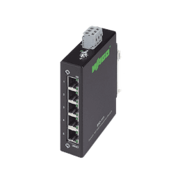 Industrial ECO Switch 5 puertos 100 Base-T Negro