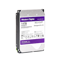 Disco duro WD de 14TB / 7200RPM / Optimizado para soluciones de video inteligente