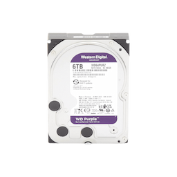 Disco Duro PURPLE de 6TB / 3 AÑOS DE GARANTÍA / Para Videovigilancia