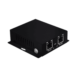 Inyector PoE Extenido Industrial / PoE 802.3 af/at Hasta 30W / Conexión plug and play / Alcance de hasta 250 metros / Aplicaciones CCTV / Alimentación PoE af/at o Vcc 37-57 Vcc