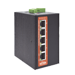 Switch Industrial PoE++ / No administrable / Con 4 puertos Gigabit PoE / 1 puerto Gigabit Uplink / Presupuesto 120W