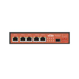 Controlador Solar de 15A con Switch PoE /  1 Puertos Gigabit PoE 802.3 bt / 2 Puertos PoE 802.3 af/at / 2 Puertos PoE Pasivo 24/48 Vcc / 1 Puerto SFP / No administrable