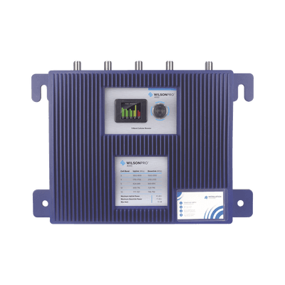 Amplificador de Señal Celular PRO4000, Reacondicionado | 4 Amplificadores en 1, Soporta hasta 16 antenas internas | Amplifica múltiples operadores | Tecnologías 4G y 3G | Hasta 9,200 m2 de Cobertura