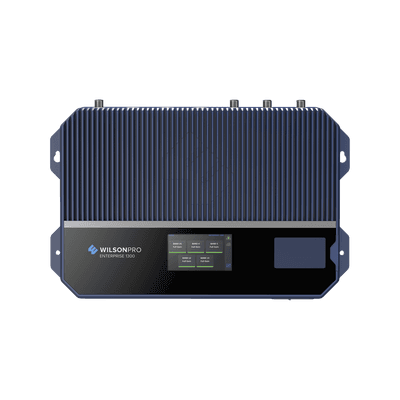 Amplificador de señal celular Enterprise 1300/ Mejora las llamadas convencionales y VoLTE / Soporta los datos de las tecnologías 2G, 3G y 4G de TELCEL, AT&T y MOVISTAR / Función MT y XDR.