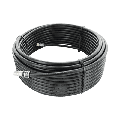 Jumper Coaxial con Cable Wilson-RG11 | Conector F Macho en los Extremos | 22.86 Metros (75 Pies) de Longitud
