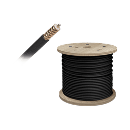 Carrete de Cable Coaxial Corrugado de Baja Perdida WILSON de 1/2. 50 Ohm de Impedancia. Carrete de 152.4 Metros (500 Pies)