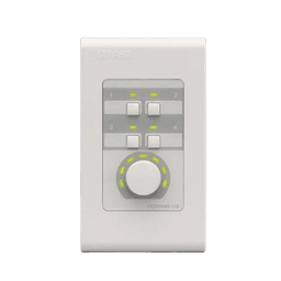 Panel de Control Digital | 1 Volumen | 4 Switches Configurables | Compatible con Procesadores Serie MA, PA, y MTX