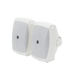 Altavoces de pared | Semi-Exterior | Woofer 6.5 in | Tweeter 1"| 6 ohms | Par | Color Blanco