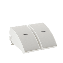 Altavoz de Montaje en Superficie de 2 vias | Woofer 5.25&#039;&#039; | Tweeter 1&#039;&#039; | Media Intemperie| 6 ohms | Par | Color Blanco