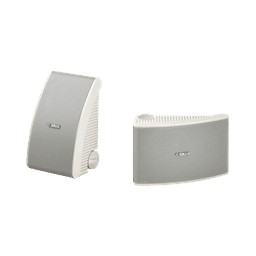 Altavoz de Montaje en Superficie de 2 vias | Woofer 5.25&#039;&#039; | Tweeter 1&#039;&#039; | Media Intemperie| 6 ohms | Par | Color Blanco