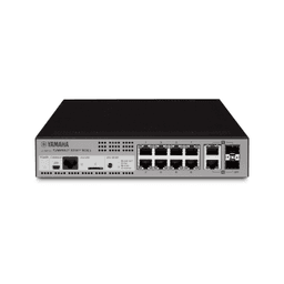 SWITCH DE RED L2 INTELIGENTE CON 10 PUERTOS POE AT 30W P/ DANTE